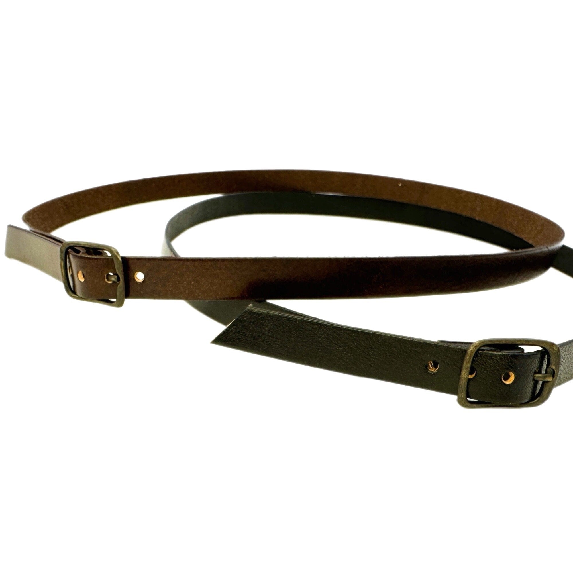 Hatband Leather Belt Adjustable Hat Accessories